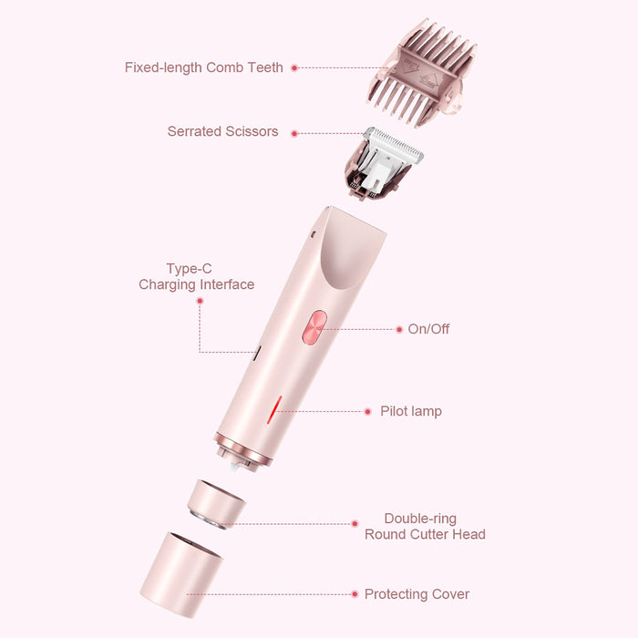 Beauty Bloom 2.0™ - 2 in 1 hair trimmer